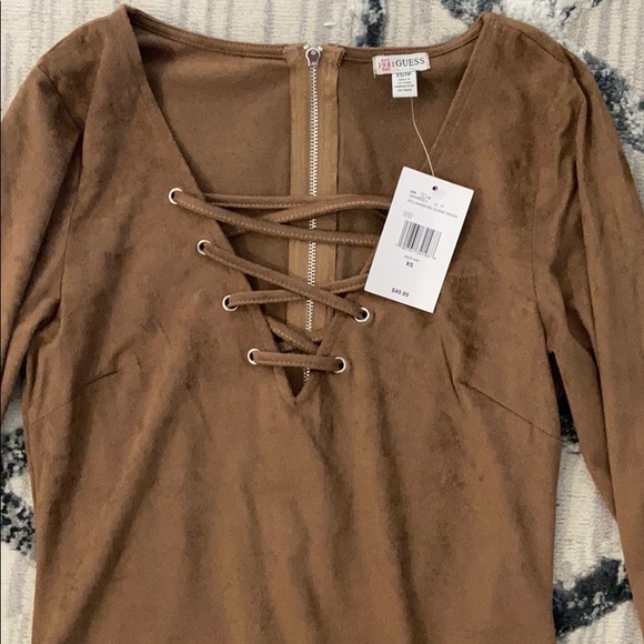 Guess brown dress (BRAND NEW) - Picture 3 of 4